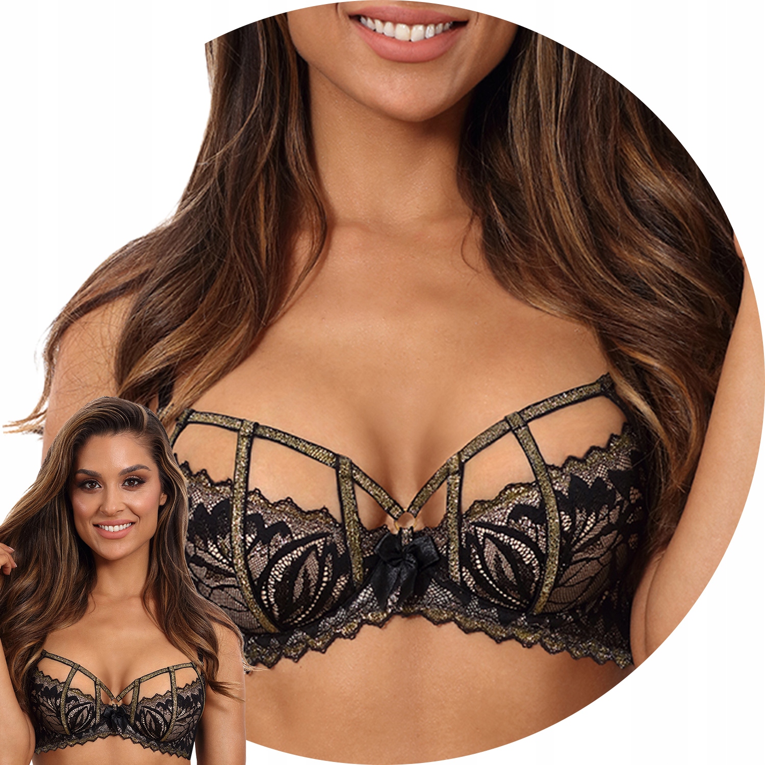 Axami V-10101 Podprsenka vyztužená černá 80A