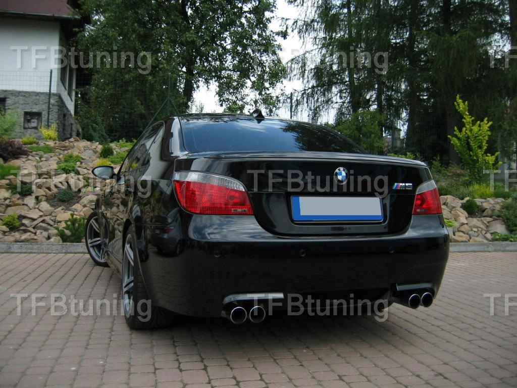 спойлер спойл на крышке багажника для BMW 5 E60 Тюнинг