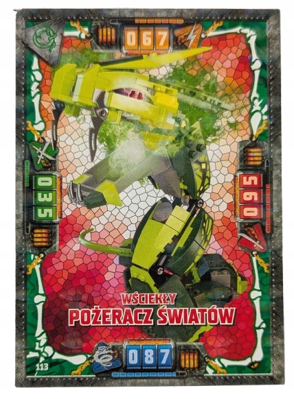 Karta Lego Ninjago Seria 4 Numer 113