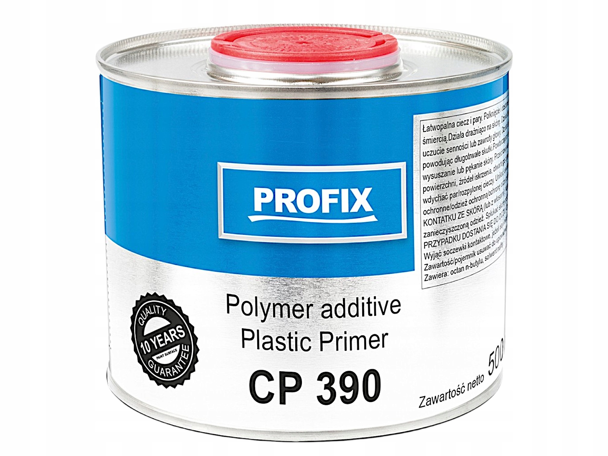 Profix CP390 podkład na plastik 1K dodatek do tworzyw sztucznych 0,5L.