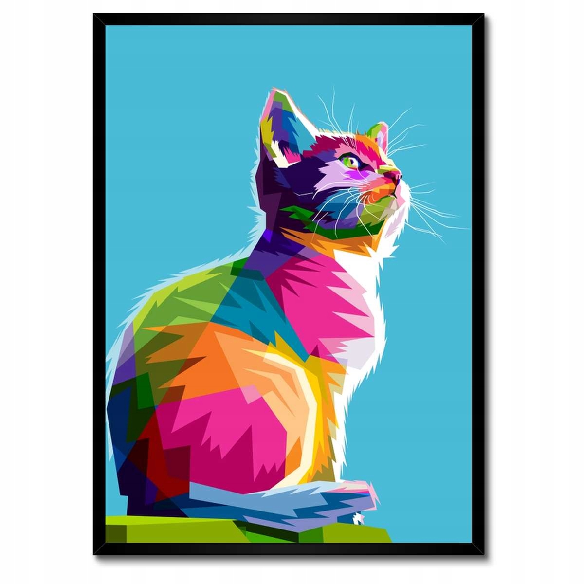 Plakáty v rámu 50x70 Kočička Kočky Kicia