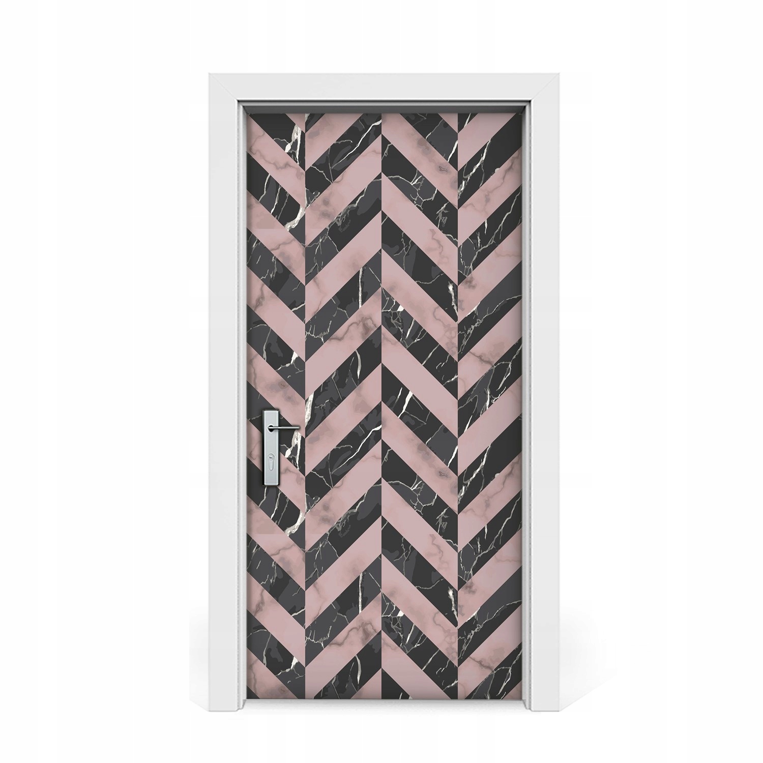 

Naklejka na drzwi okleina Marmur styl loft 95x205