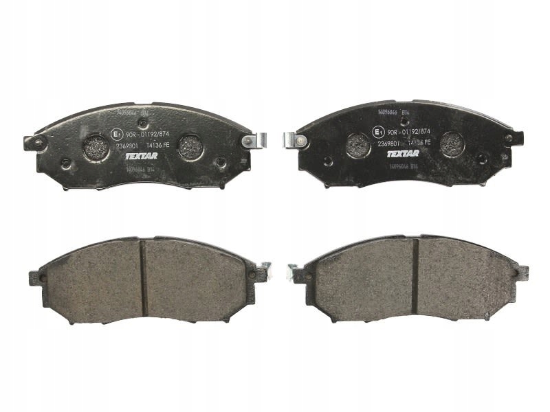 Textar 2369801 комплект тормозных колодок, тормоза