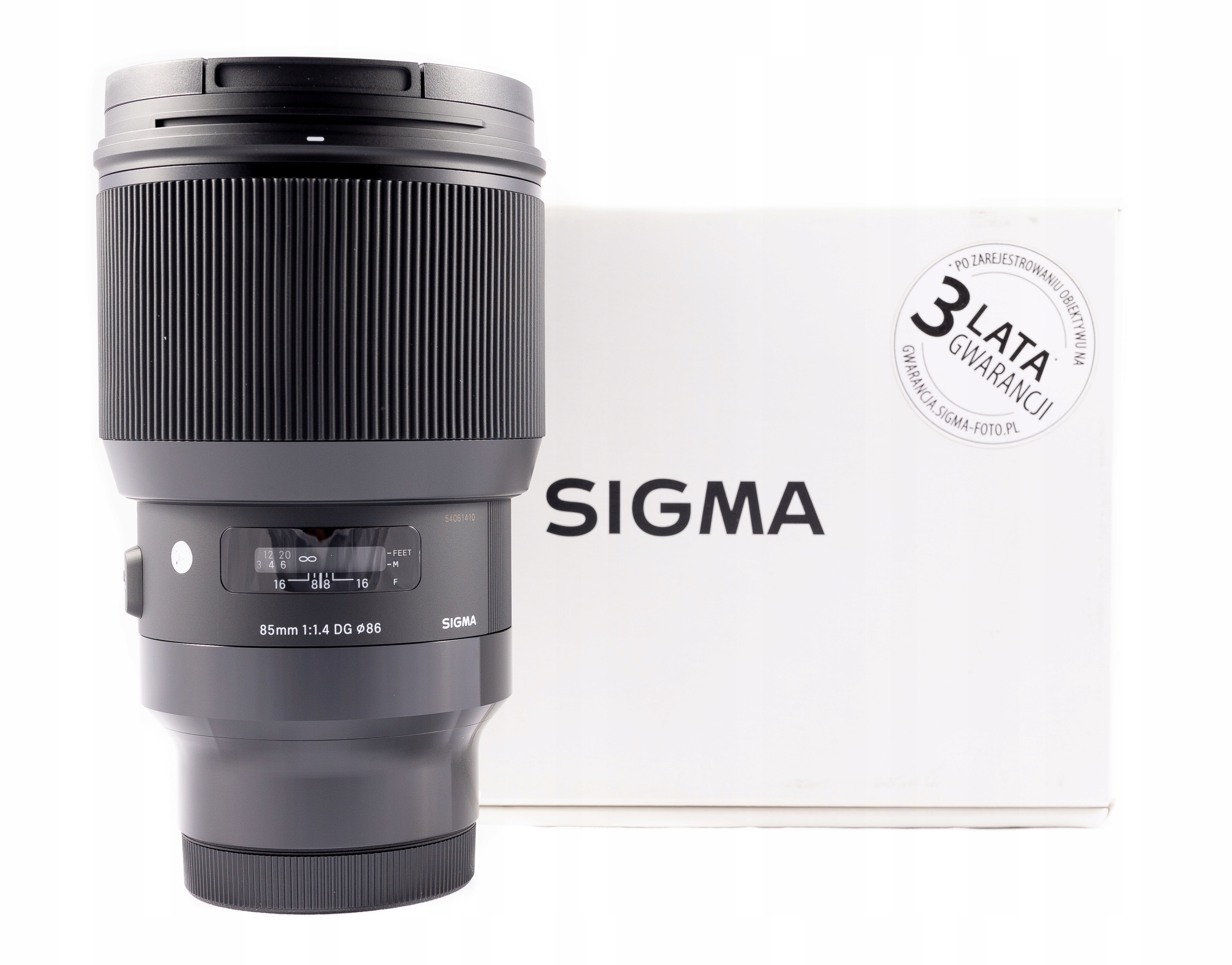 Sigma Art 85 mm f1.4 Dg Hsm L Mount uniwersalna portretówka