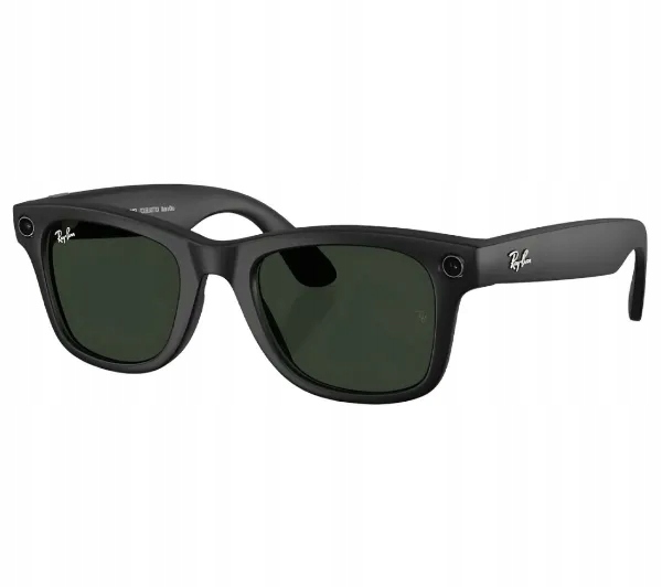 Okulary Ar Ray-Ban Meta Wayfarer RW4006 Matte Black