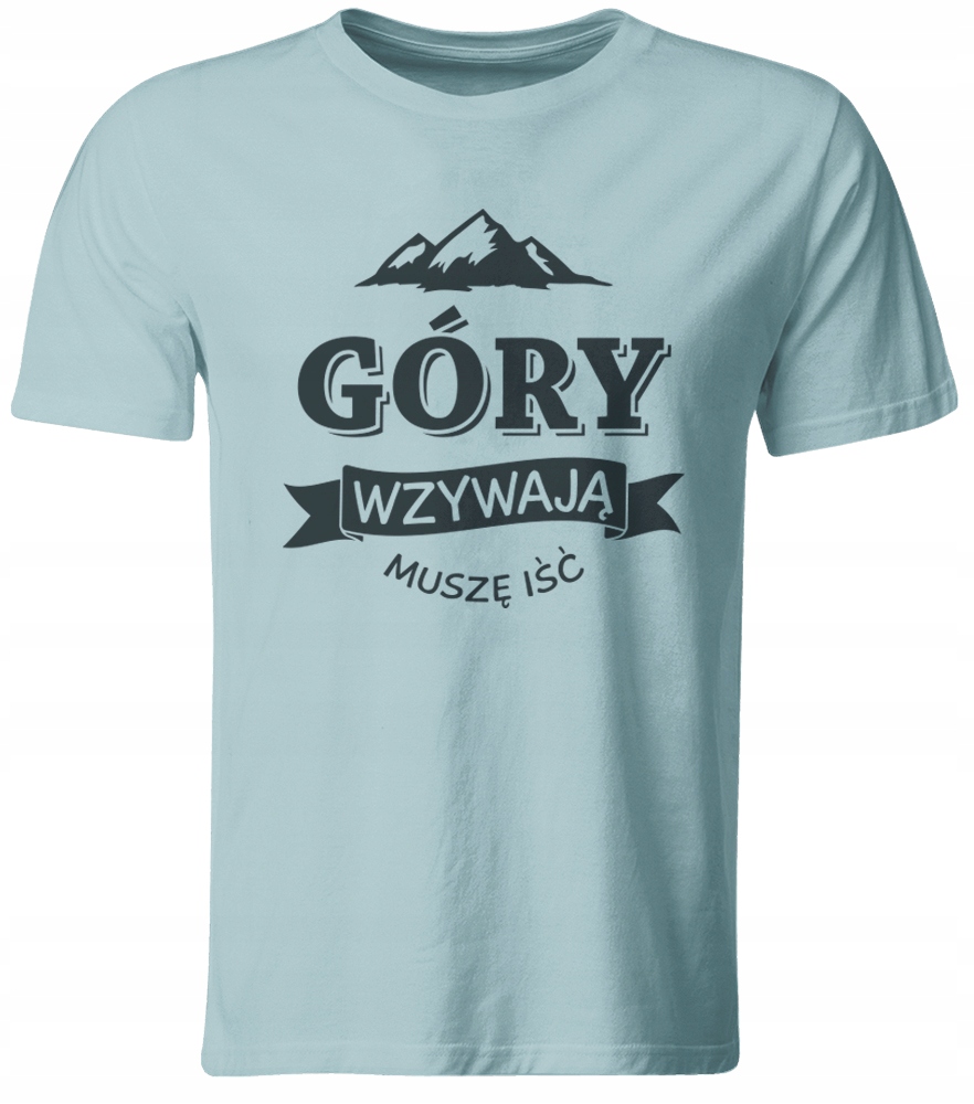 

Koszulka Męska Góry Wzywają, Muszę Iść, Roz. XL