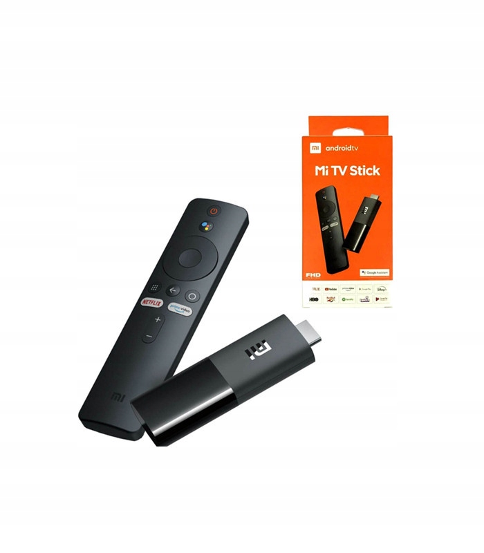 ODTWARZACZ MULTIMEDIALNY XIAOMI Mi TV STICK NOWY SMART TV PL PILOT NETFLIX Certyfikat CE