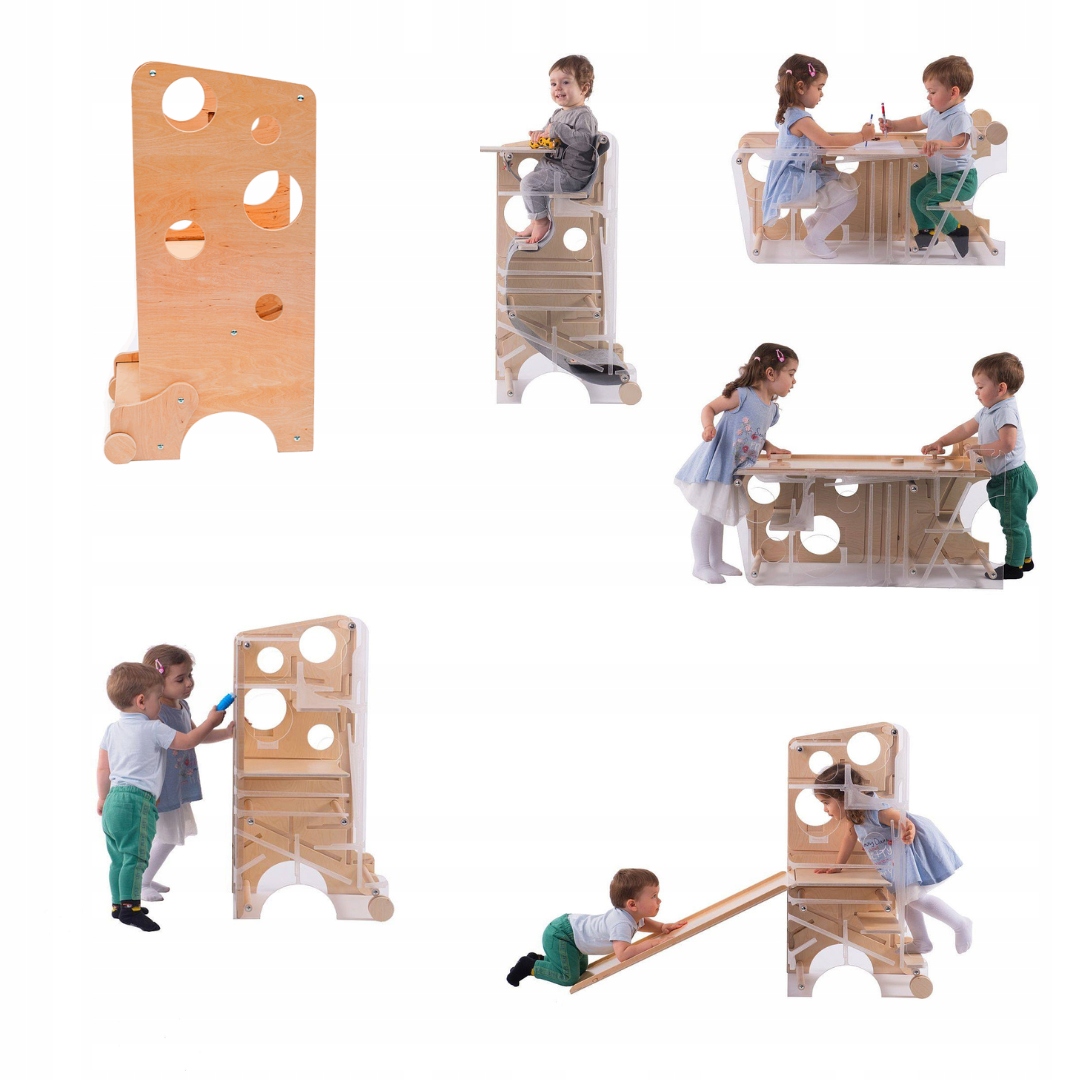 Kitchen Helper MONTESSORI Zjeżdżalnia Tablica Kred