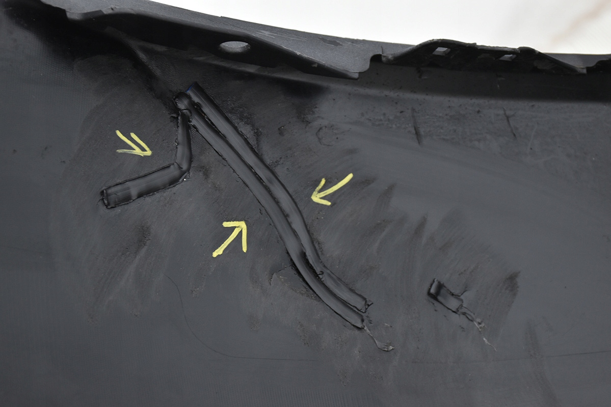 front bumper front NISSAN QASHQAI J10 LIFT B52