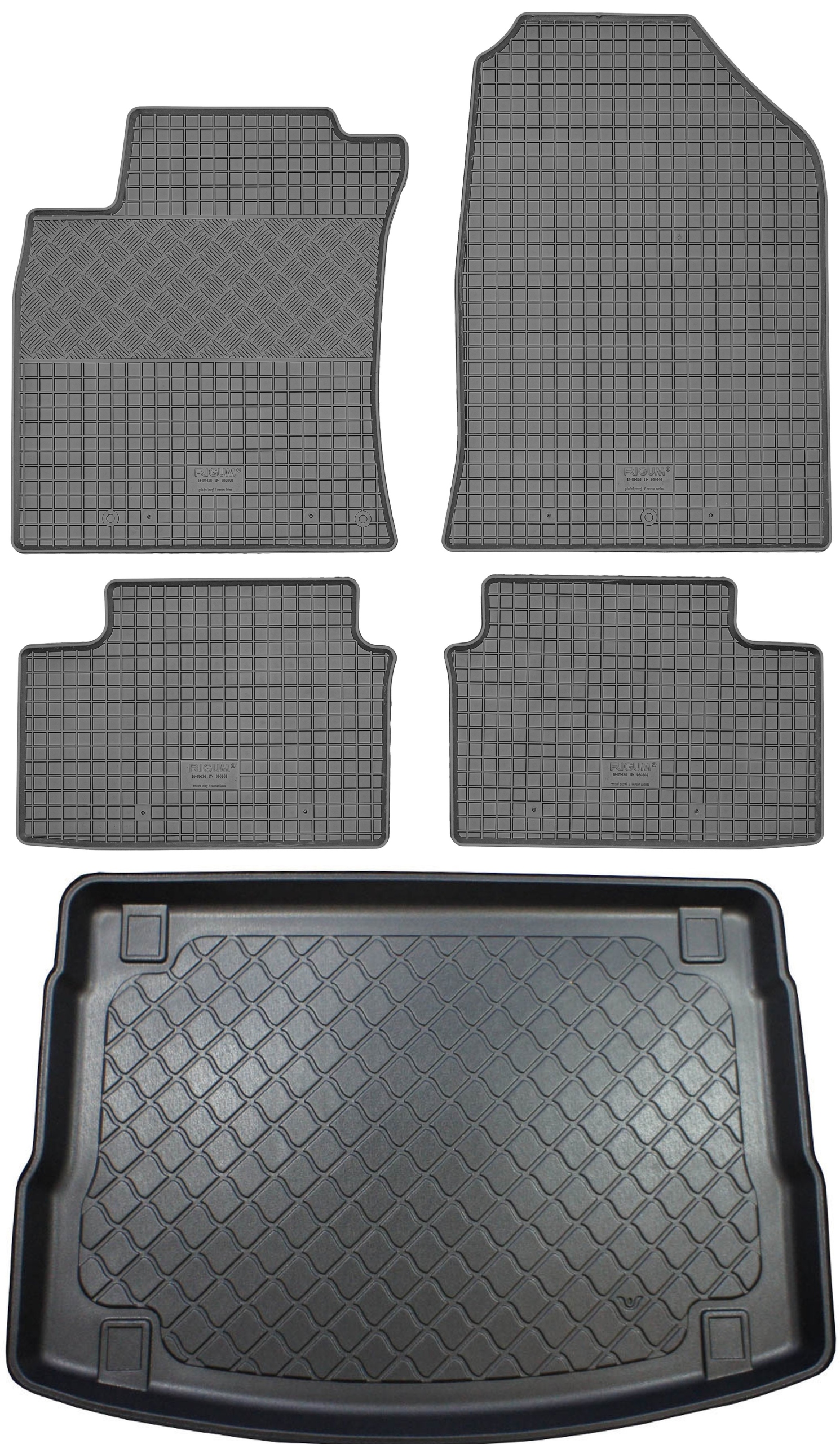 Kia Ceed III CD Hatchback 5D od roku 06.2018 Sada Koberce batožinový priestor