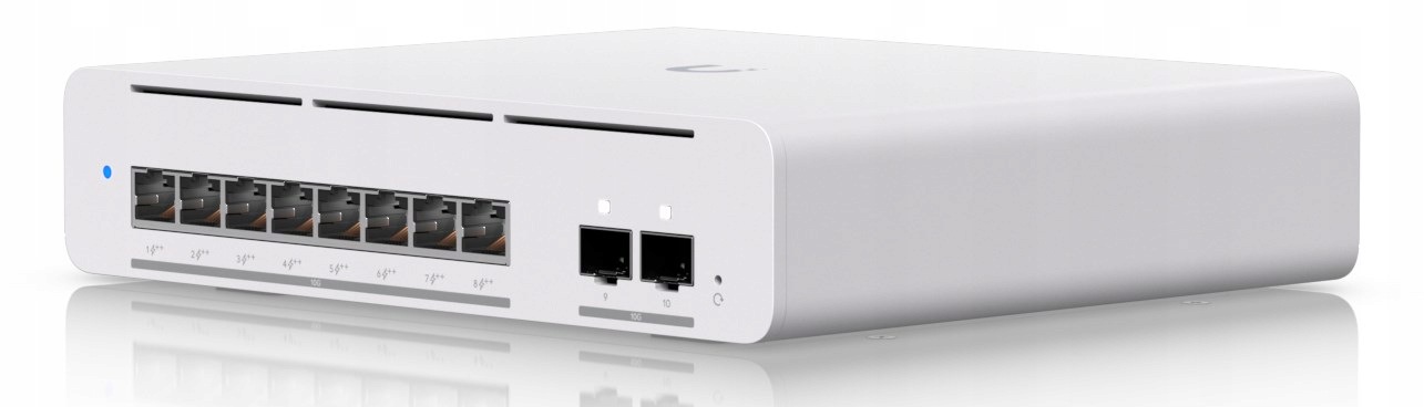 Prepínač Ubiquiti USW-Pro-XG-8-PoE 10p 155W Managed
