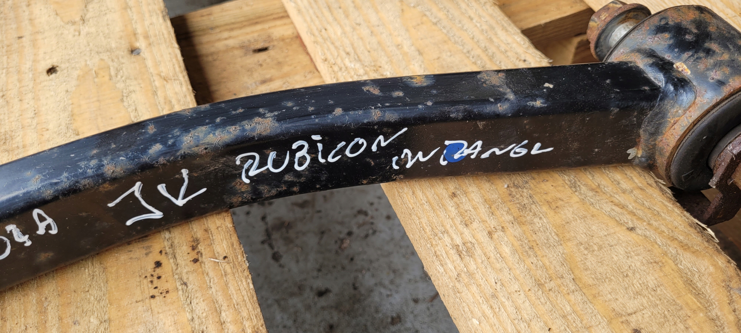 JEEP WRANGLER JK bar right rear part upper 52060015AF