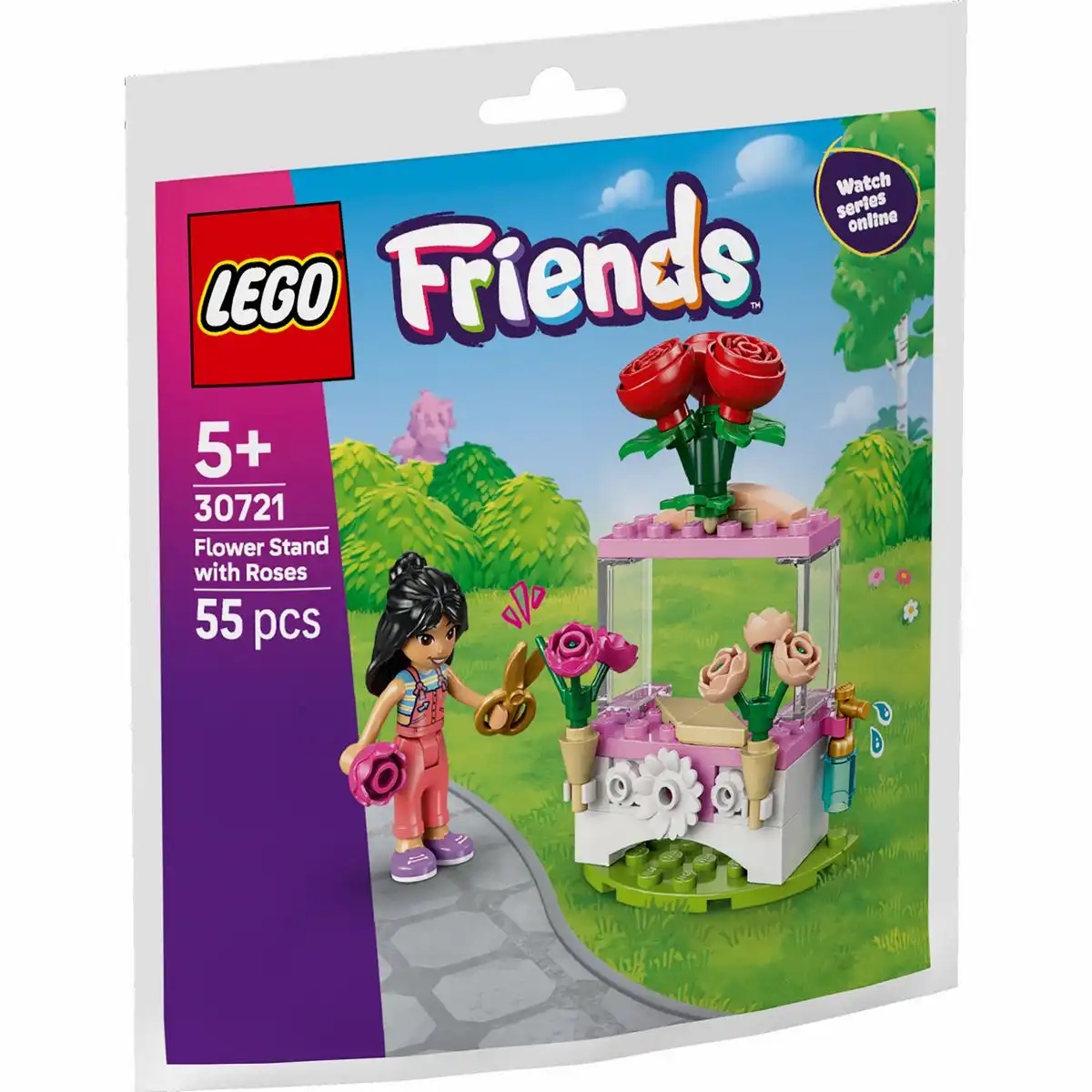 LEGO FRIENDS 30721 KWIATOWE STOISKO Z RÓŻAMI