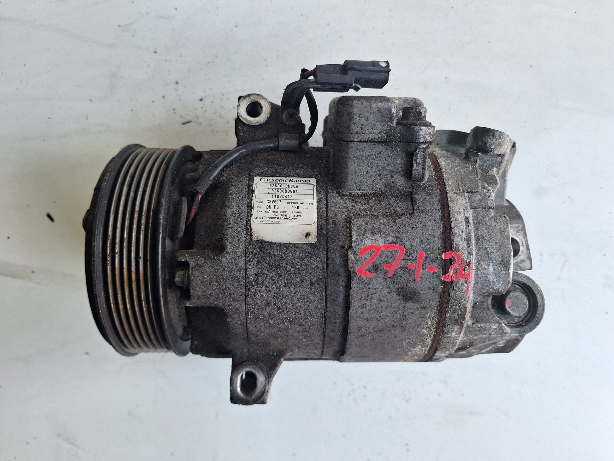 NISSAN compressor AC 92600 BB60A