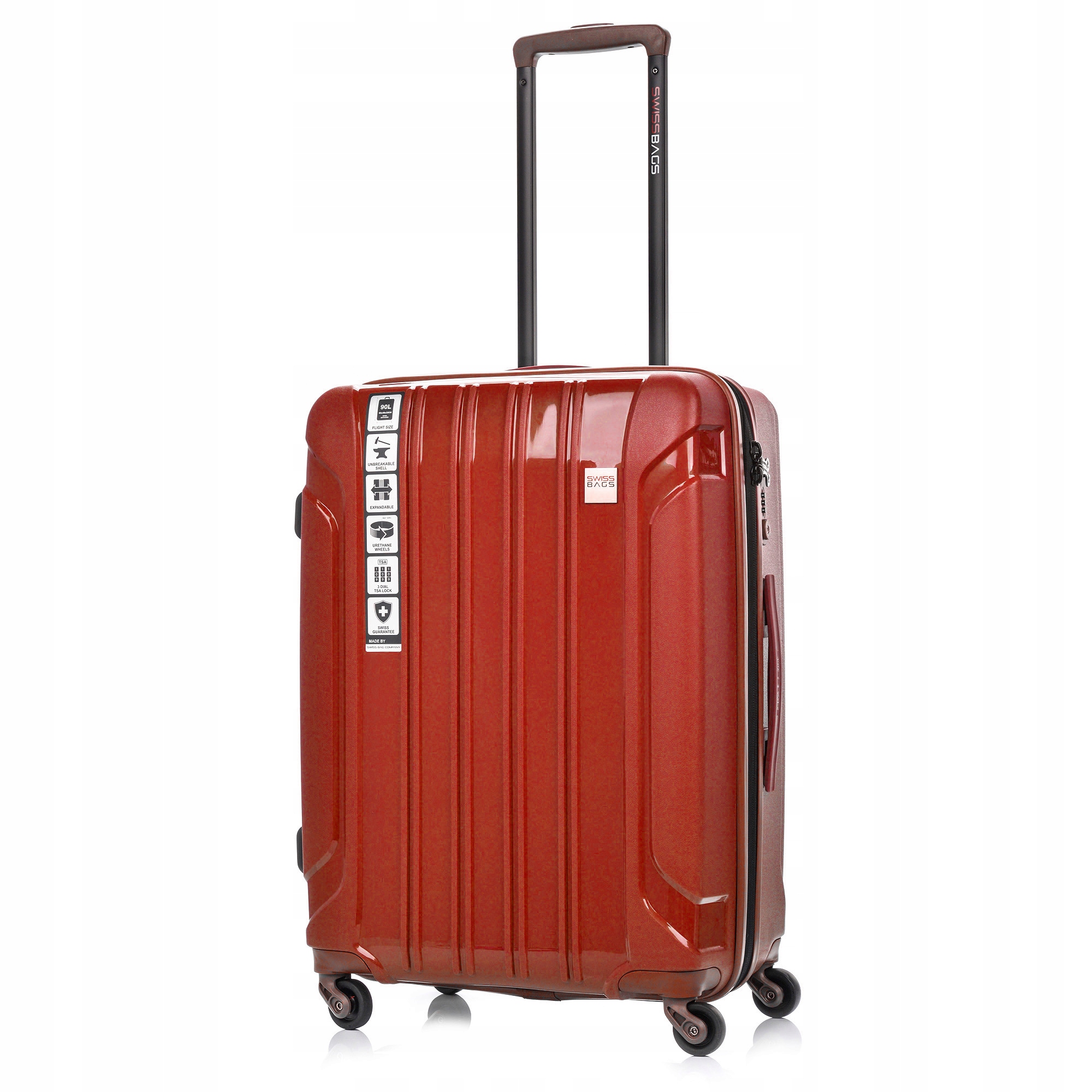 Střední cestovní kufr na kolečkách SwissBag Tourist 65 cm
