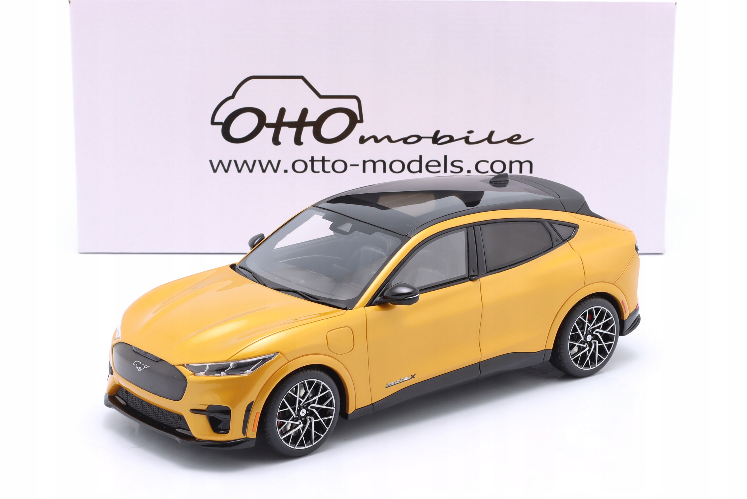 Otto Ford Mustang Mach-E Gt Performance 2021 Cyber oranžová Le 1/999 1:18
