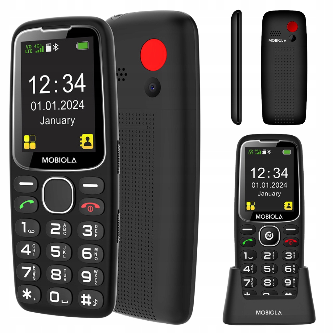 Telefon komórkowy Mobiola MB4120 4G 32 Mb 32 Mb 4G (lte) Czarny