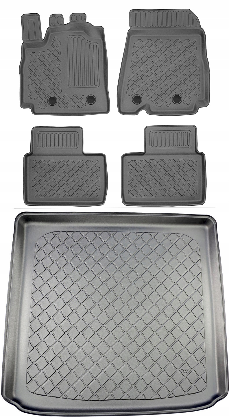 Renault Arkana 5os 2021- Suv Sada Koberce batožinový priestor