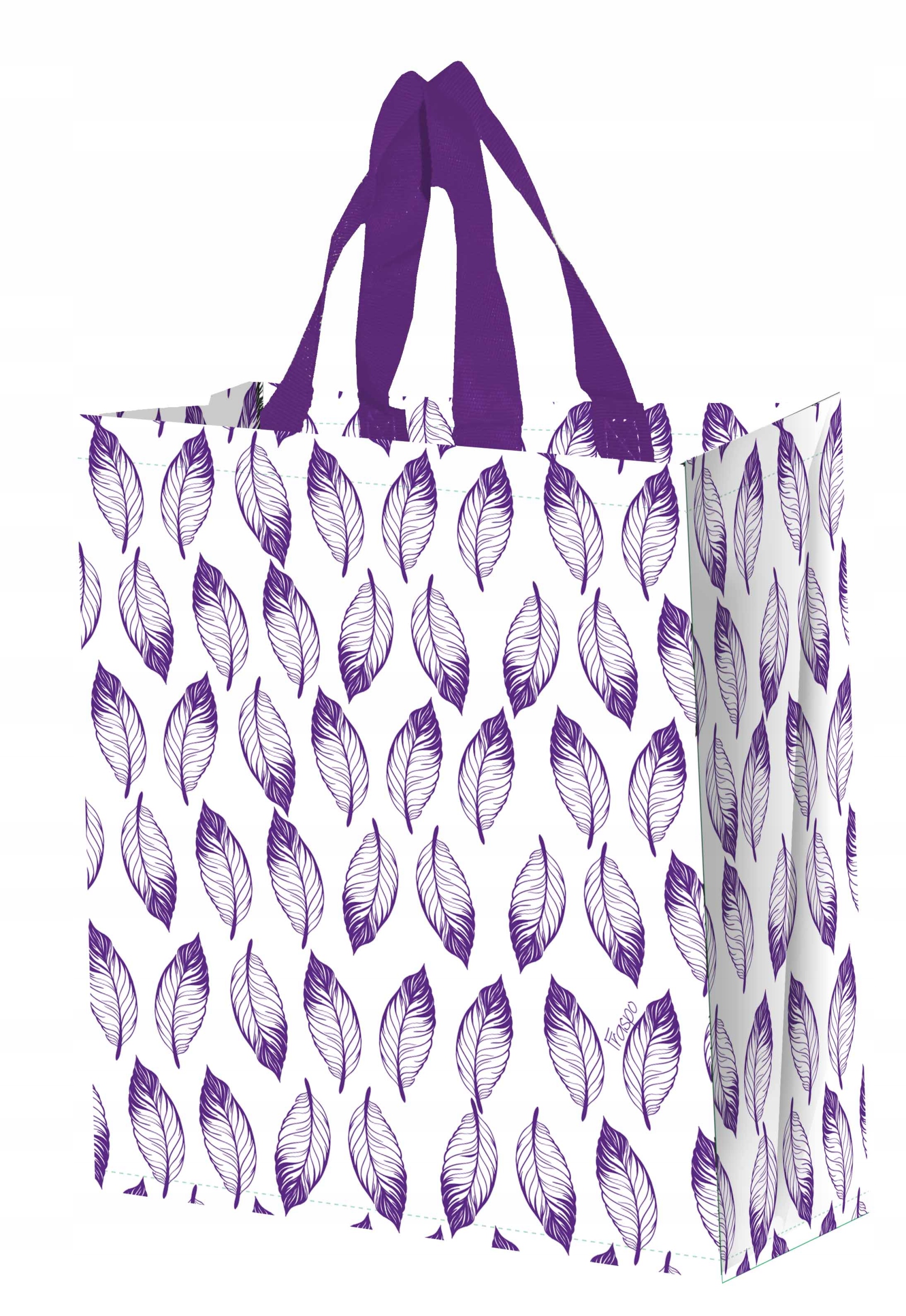 

Torba zakupowa siatka na zakupy 30x14x33cm listki