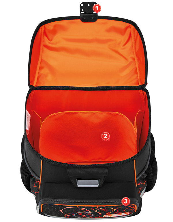 TORNISTER PLECAK SZKOLNY HERLITZ LOOP AUTO KL.1-3 Pojemność 16 l