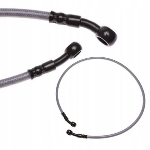 Przewód hamulcowy w STALOWYM oplocie 80 cm