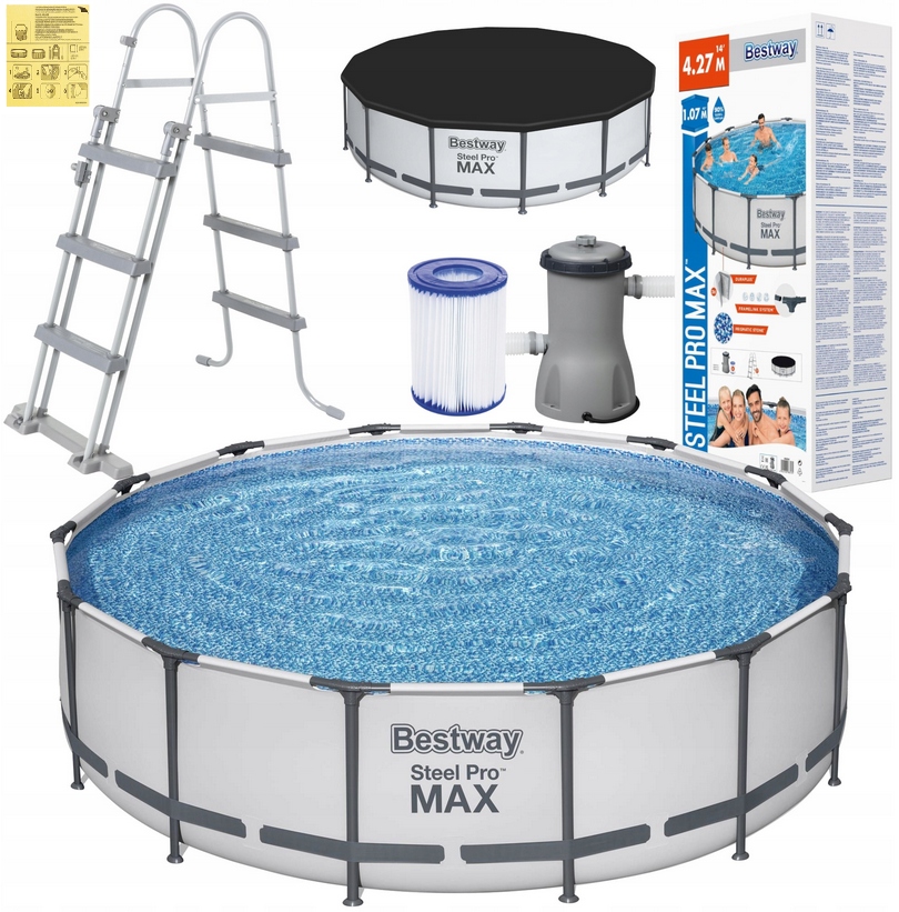 

Bestway Basen Stelażowy Ogrodowy 56950 427x107cm