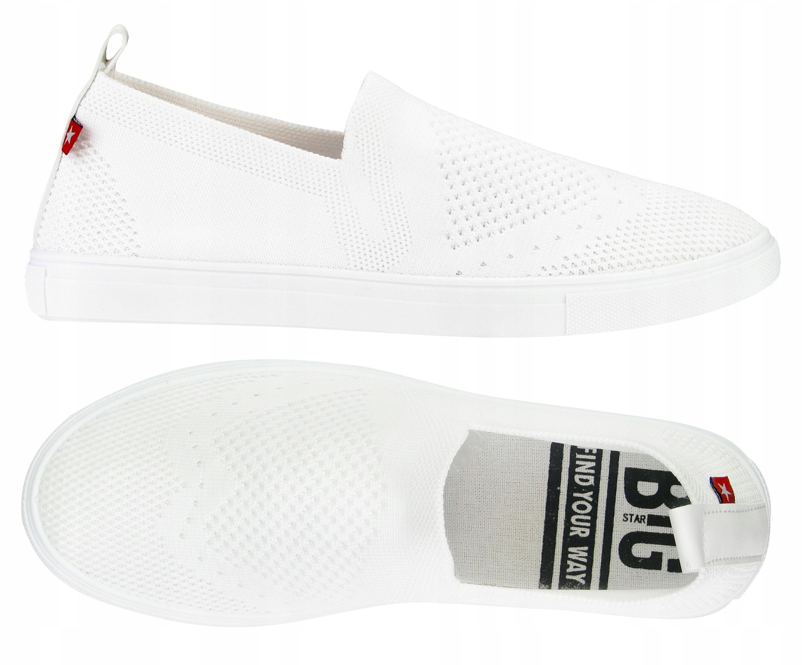 

Trampki damskie Big Star buty FF274A608 Wsuwane 40