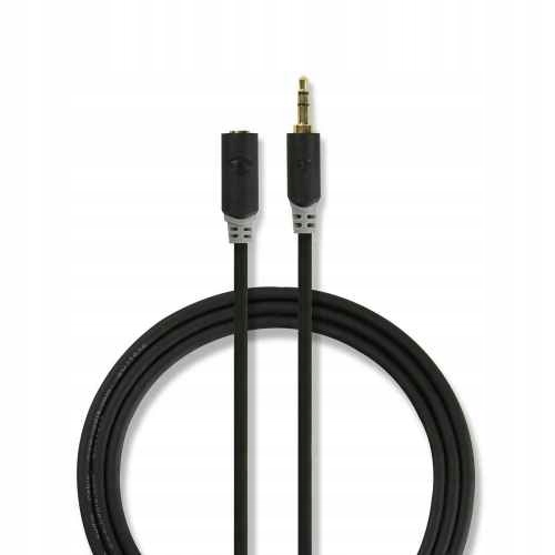 

Jack 3.5mm wt - gn 5m kabel aux Nedis