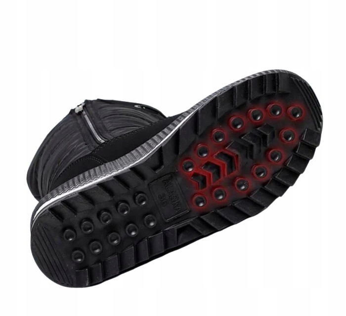 Stylowe śniegowce na platformie z kożuszkiem damskie Rozmiar 41