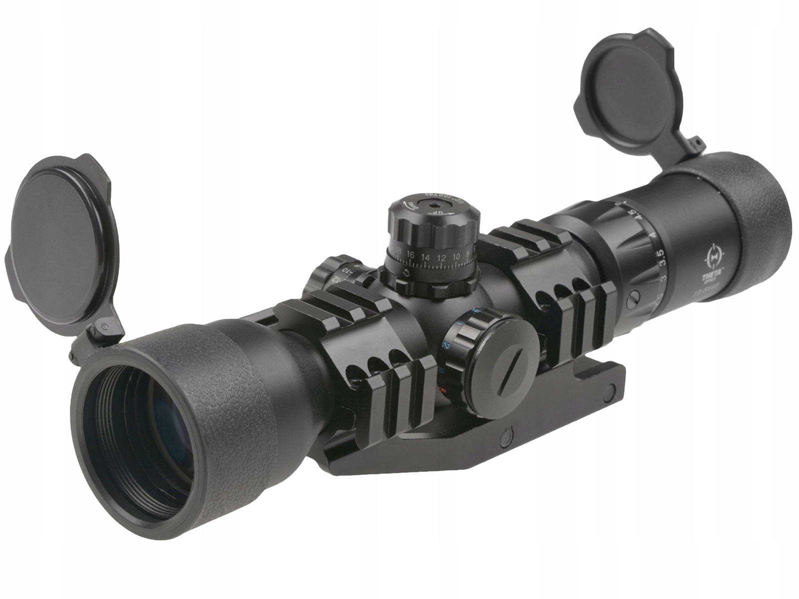 Luneta celownicza Theta Optics 1,5-5x40 Be optyka do wiatrówki Asg Ris