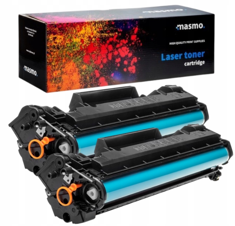 2x toner Masmo do Hp CF244A Laser Jet Pro M17w M14 M15w M15a Mfp M28w M28a