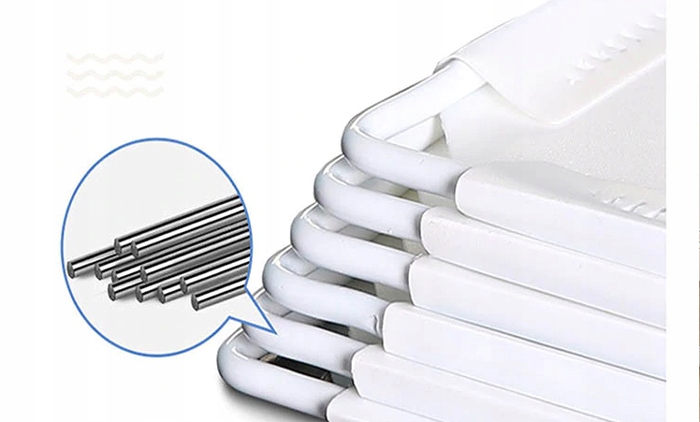 REGAŁ SZAFKA GARDEROBA UBRANIOWA BIAŁA 6 PÓŁEK Szerokość mebla 105 cm