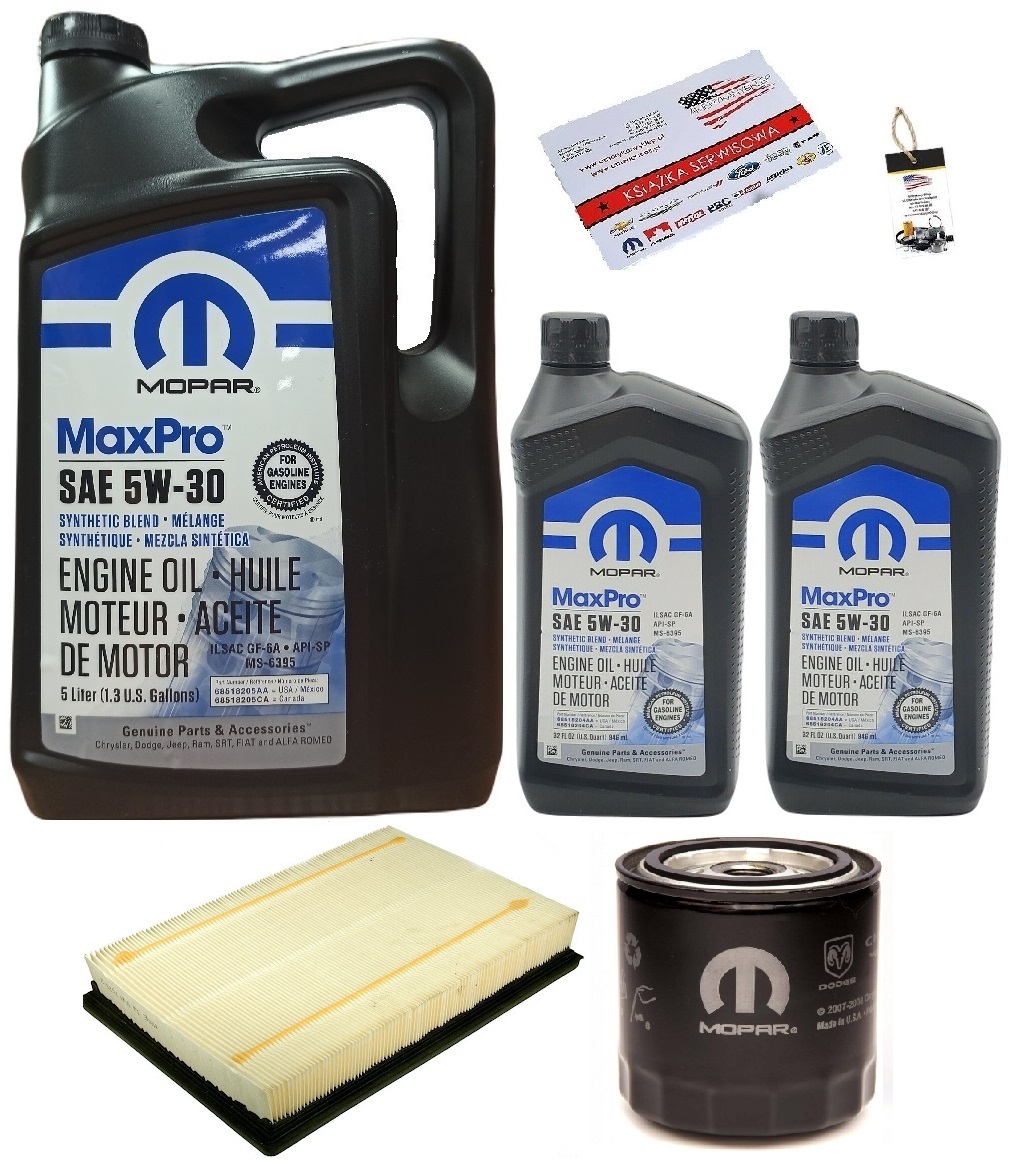 MOPAR 5W30 + FILTRY DODGE RAM 5,7 03-04