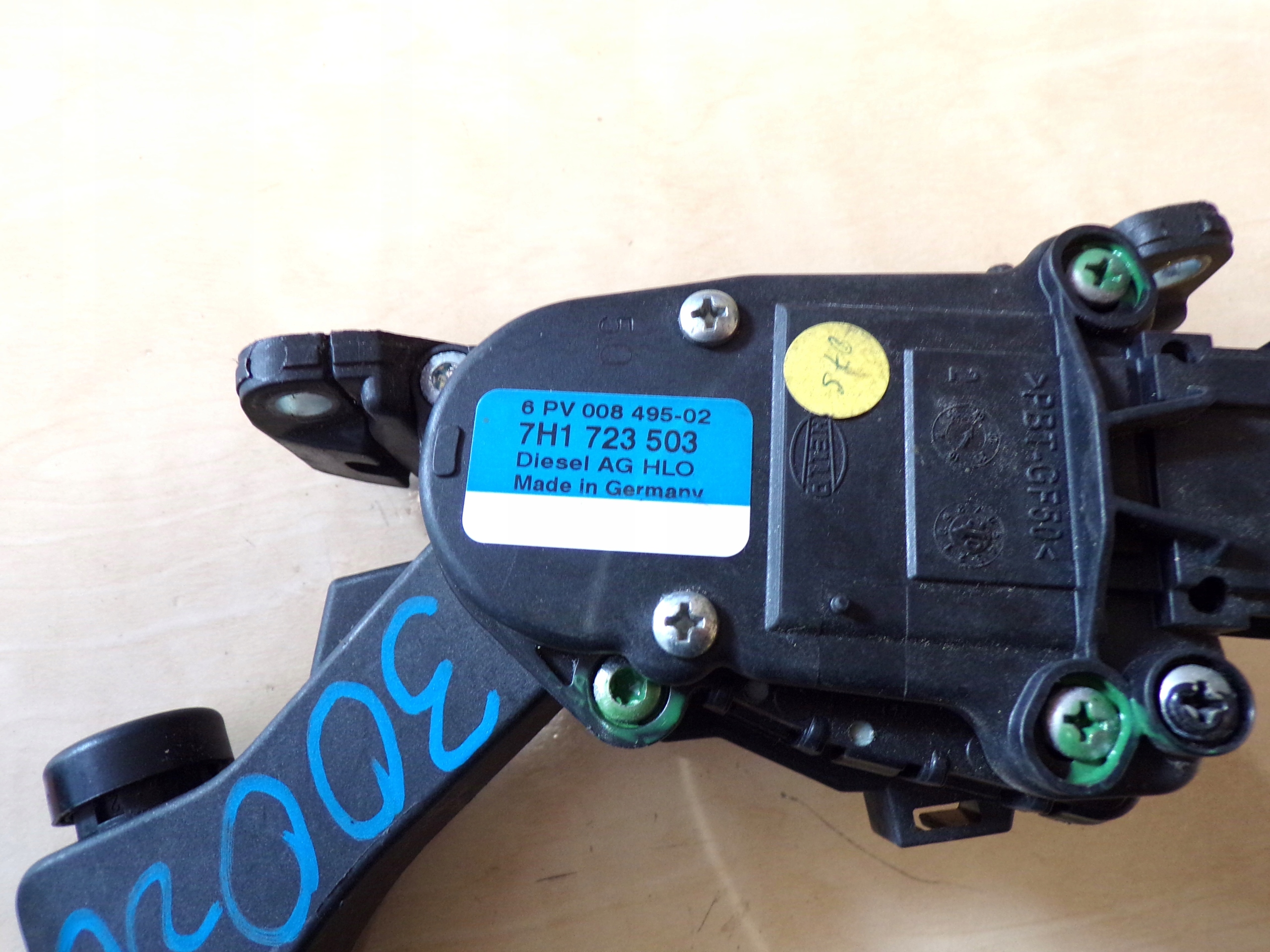VW T5 TRANSPORTER 06- potentiometer accelerator pedal