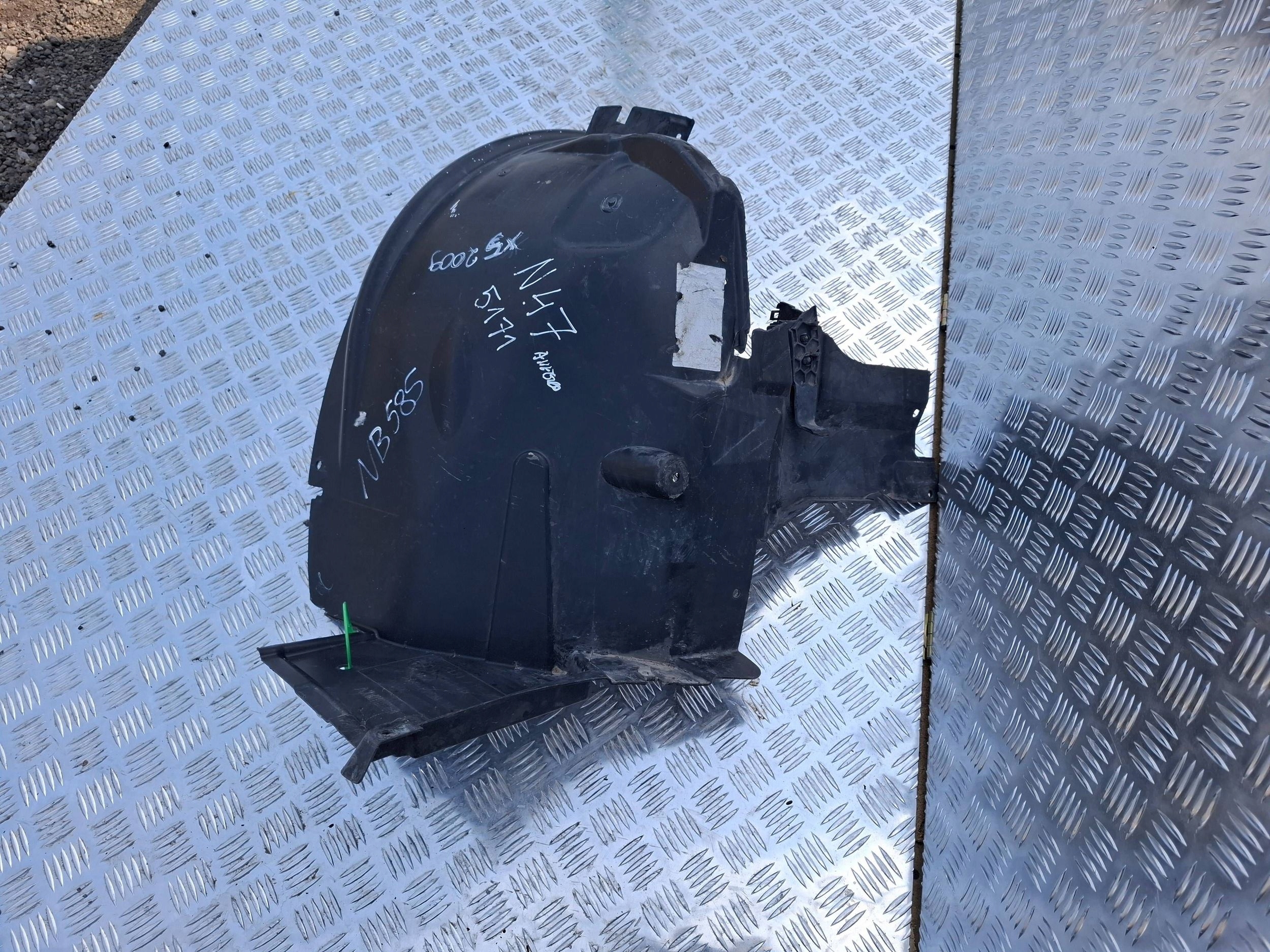 cover mudguard left front part rear original 7169413 BMW X5 E70