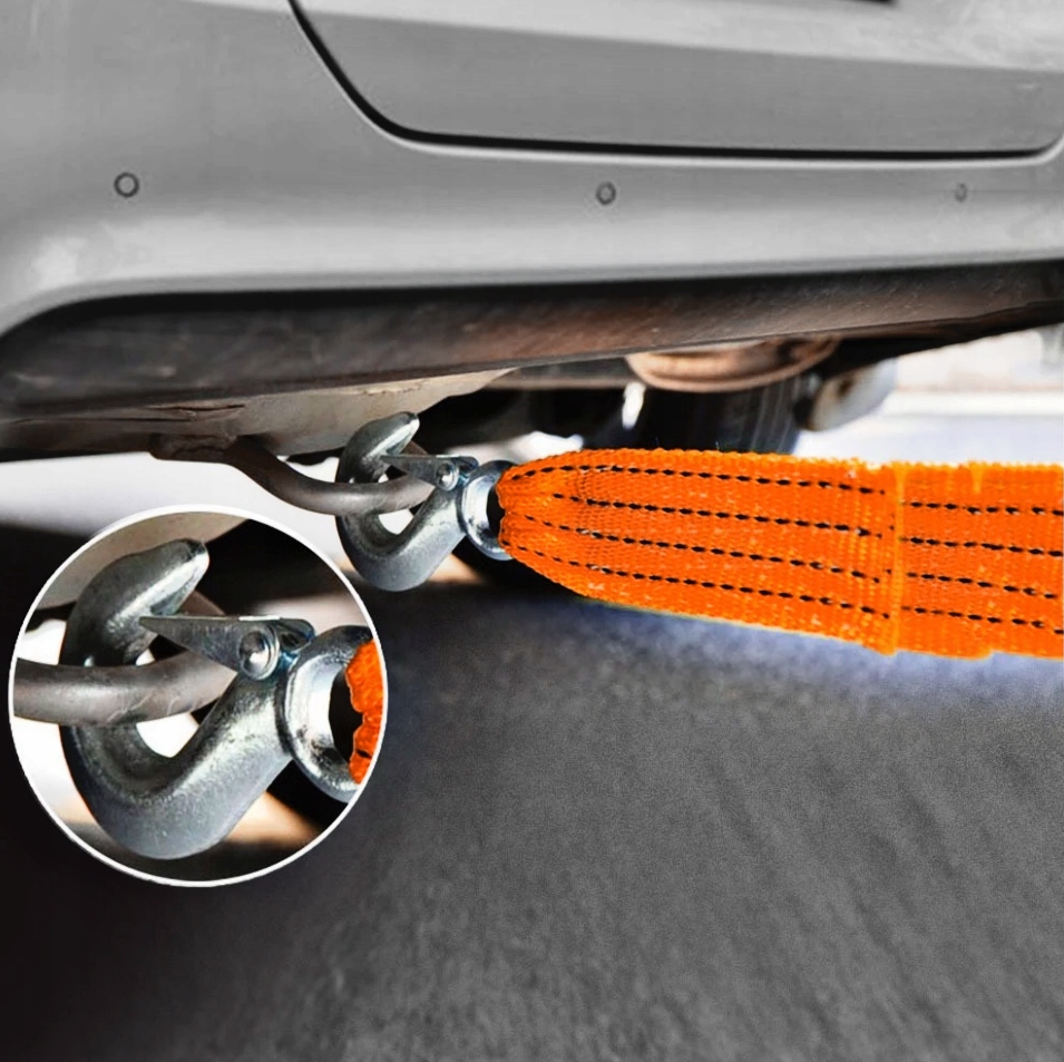 LINKA HOLOWNICZA PAS HOLOWNICZY 4T 5M LINA DO HAKA DO HOLOWANIA 4 TONY 5 M Numer katalogowy producenta Pas holowniczy do auta