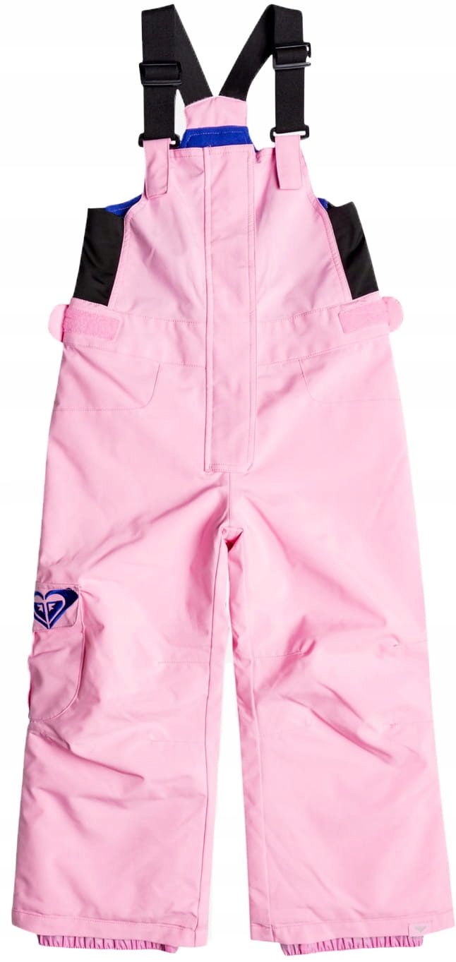 ROXY SPODNIE ZIMOWE NA SZELKACH OCIEPLANE DZIECIĘCE DLA DZIEWCZYNKI 4-5