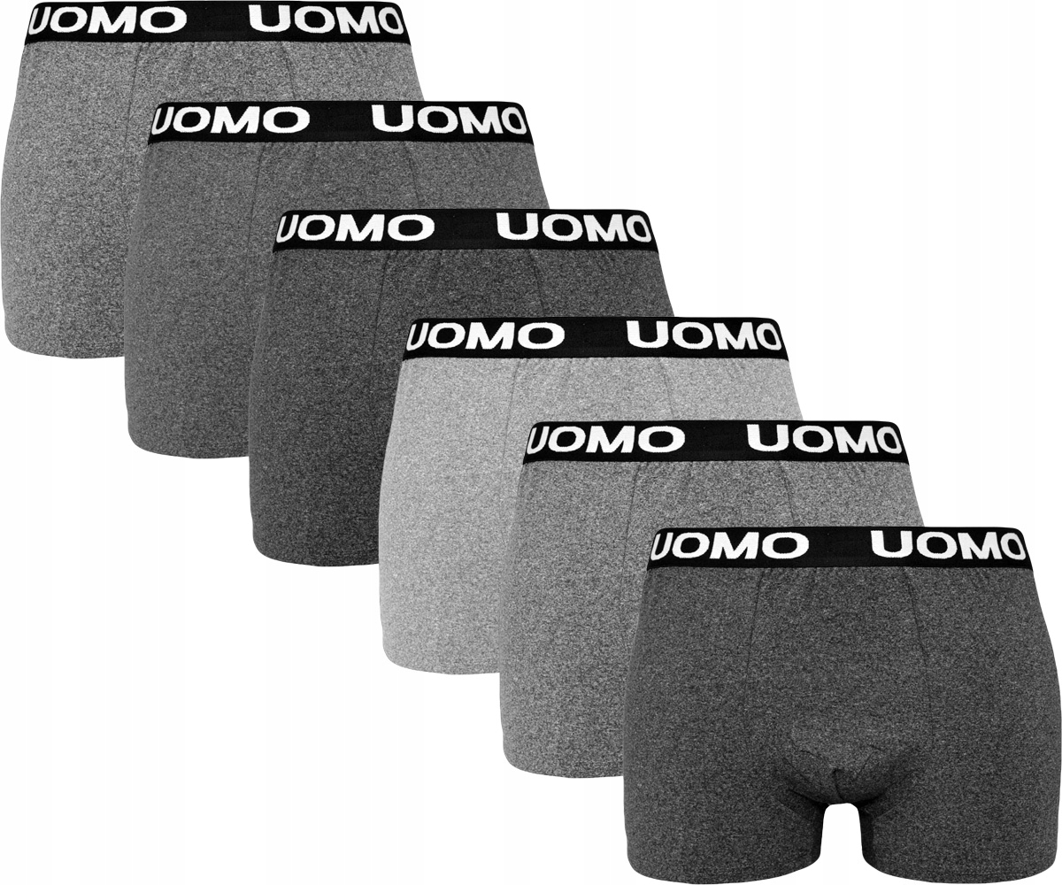 

6-PAK Bokserki Cotton Męskie Majtki