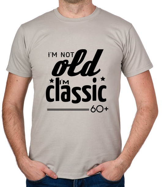 

koszulka 60+ Lat prezent