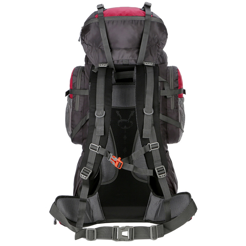 Plecak turystyczny torba turystyczna 85L Kolor dominujący czarny