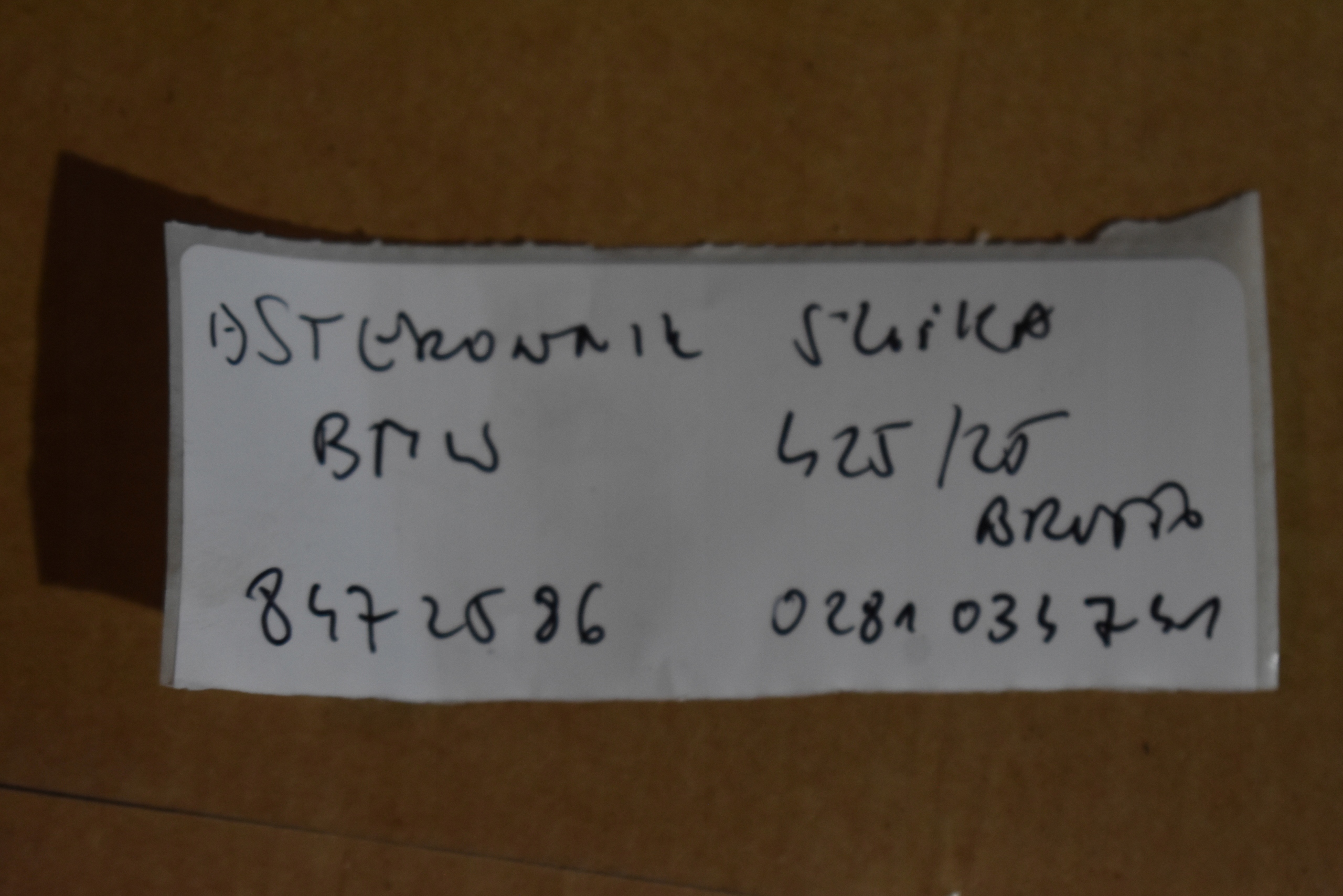 IDEALNY control unit of the engine BMW 1 9