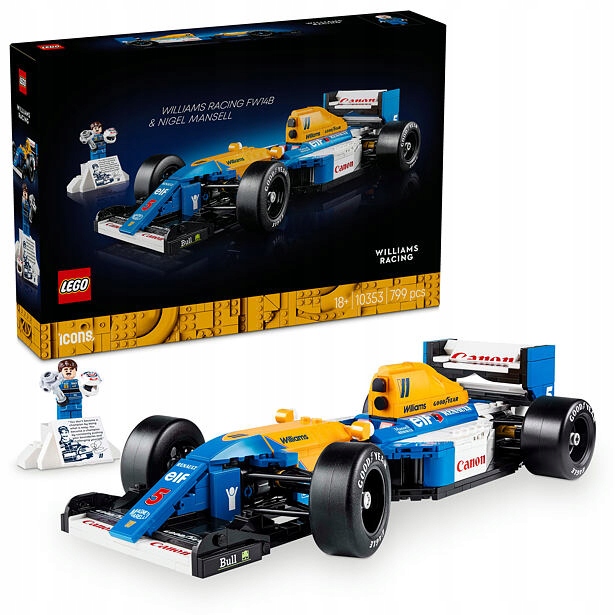 Lego Icons 10353 Williams Racing FW14B a Nigel Mansell