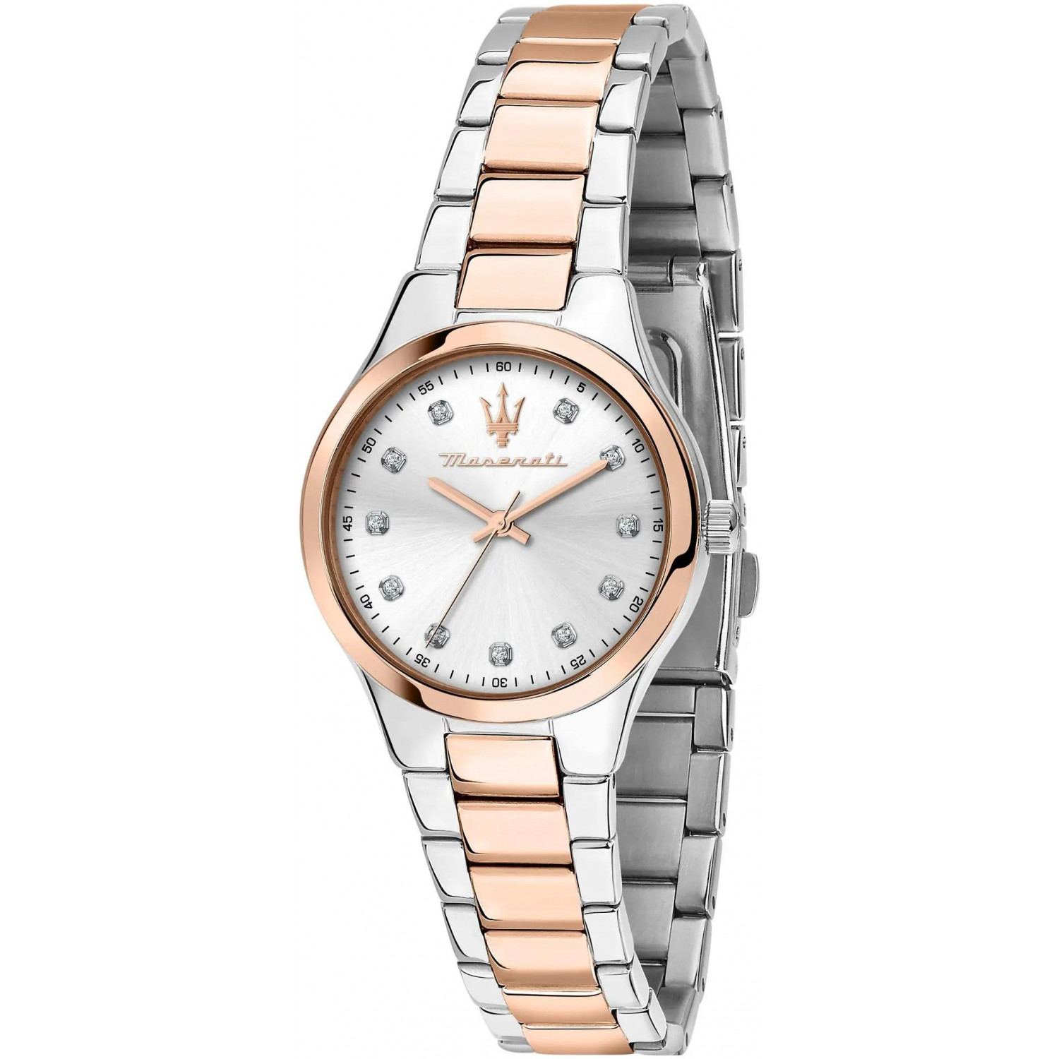 Dámské hodinky Maserati R8853151502 Zirkony stříbrné