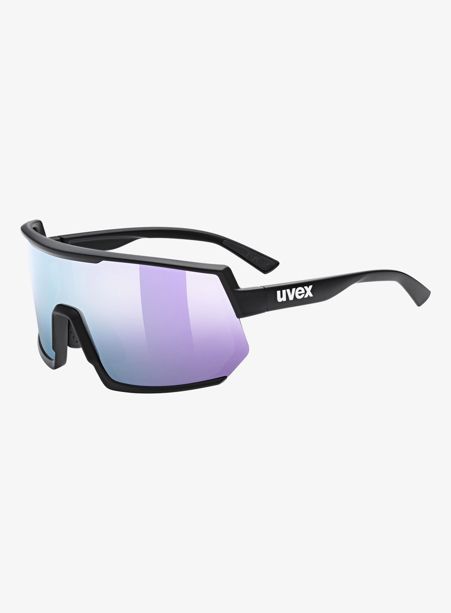 Cyklistické brýle Uvex Sportstyle 235 černý mat/mir.lavender
