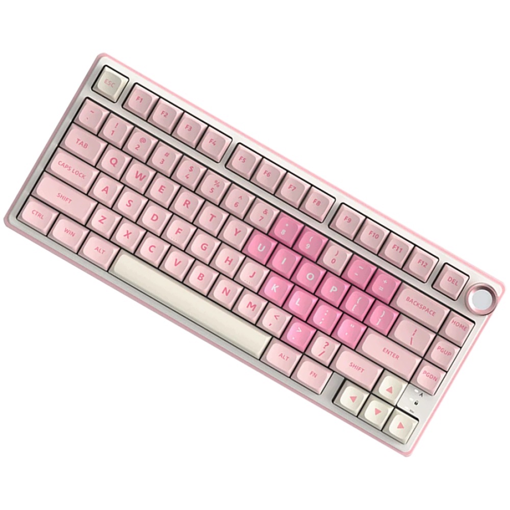 ROYAL KLUDGE R75 Pink Melody Gaming Keyboard Cream switch — 4