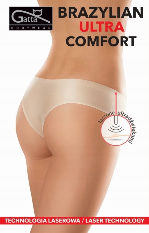 

Gatta Majtki Brazylian Ultra Comfort Xs/ Black