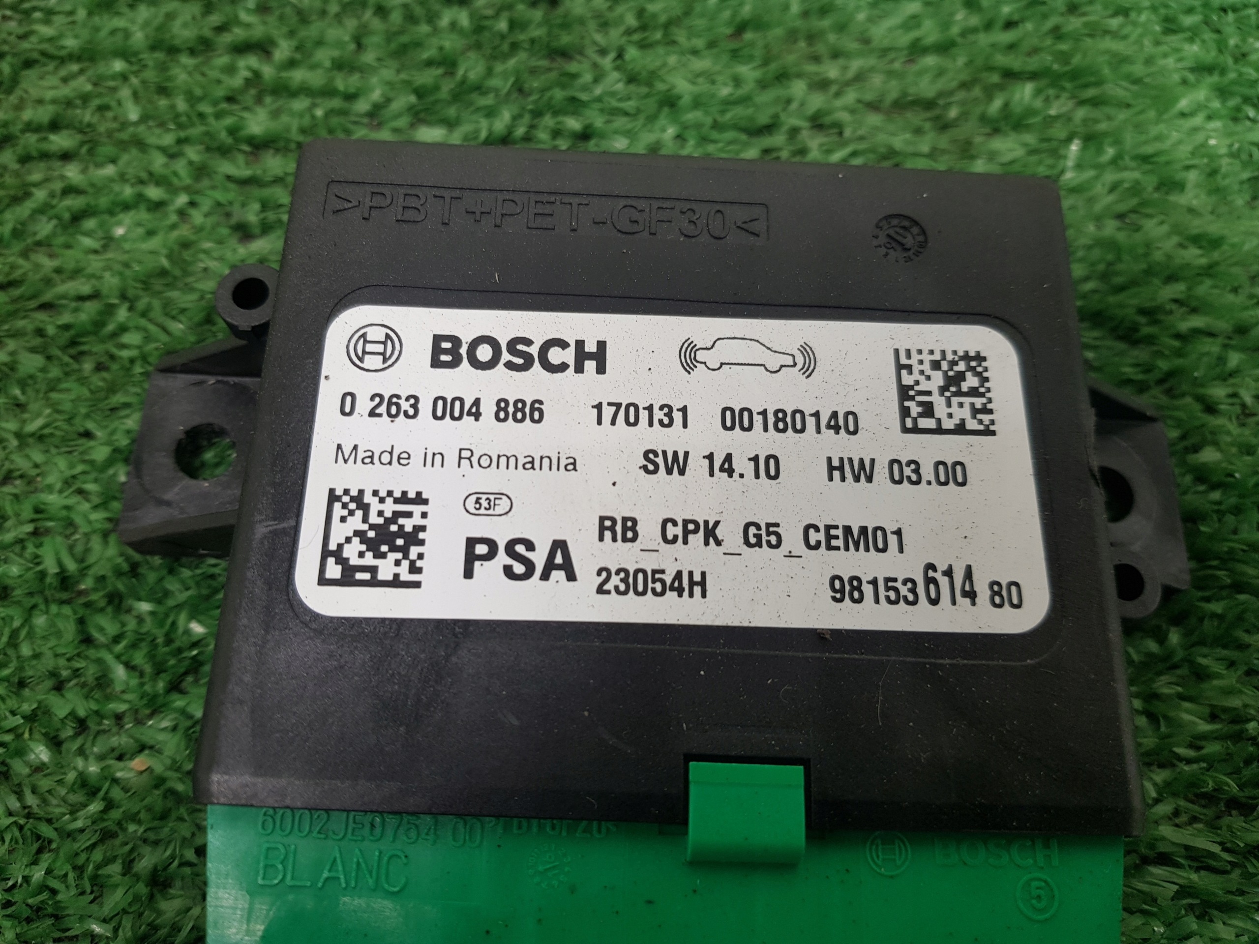 Module Unité de contrôle PDC CITROEN DS-5 0263004886 9815361480