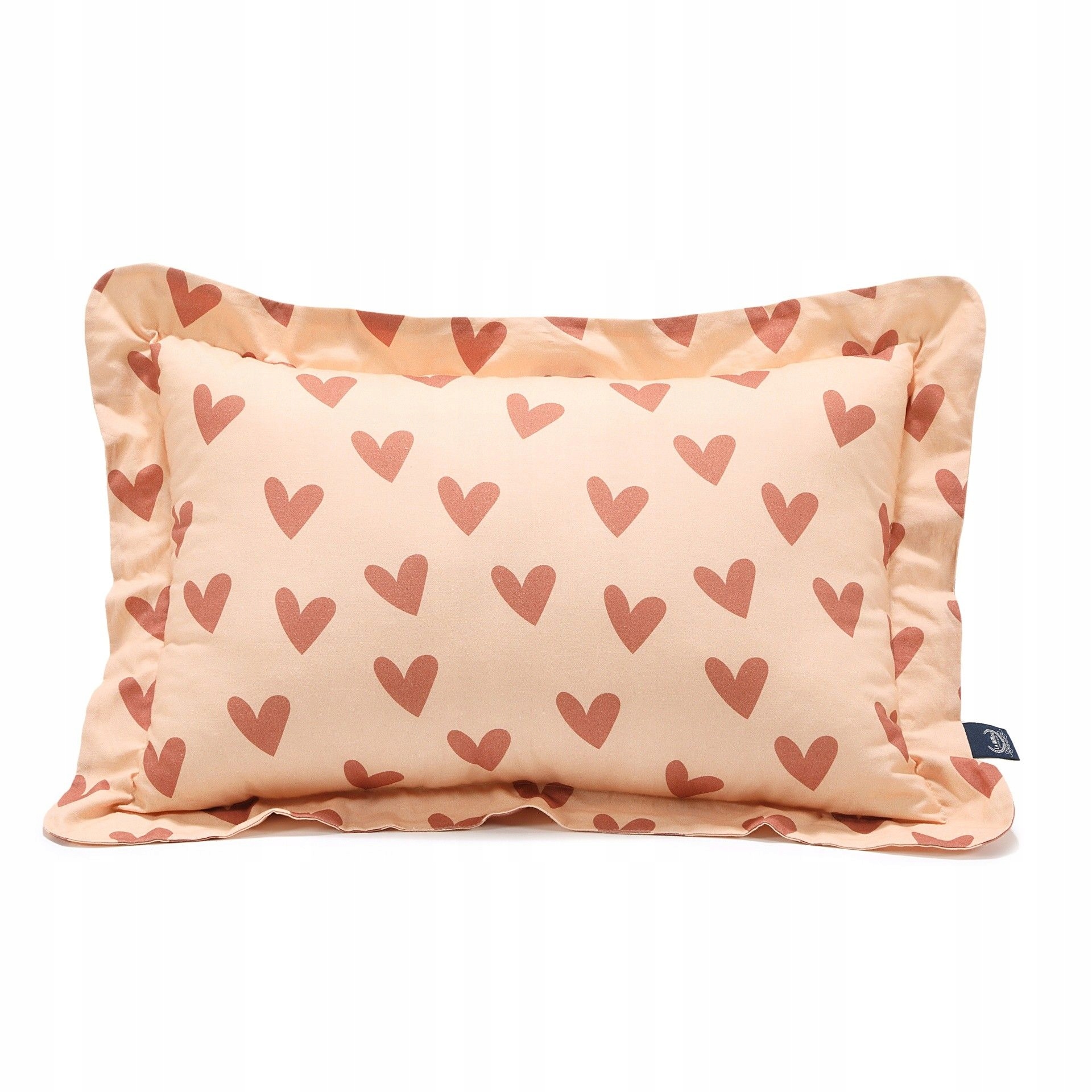 La Millou Poduszka do spania Bawełna Heartbeat Pink XL
