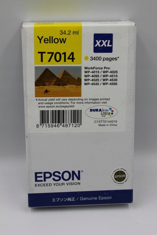 Epson T7014 žlutý inkoust XXL C13T70144010 Originál