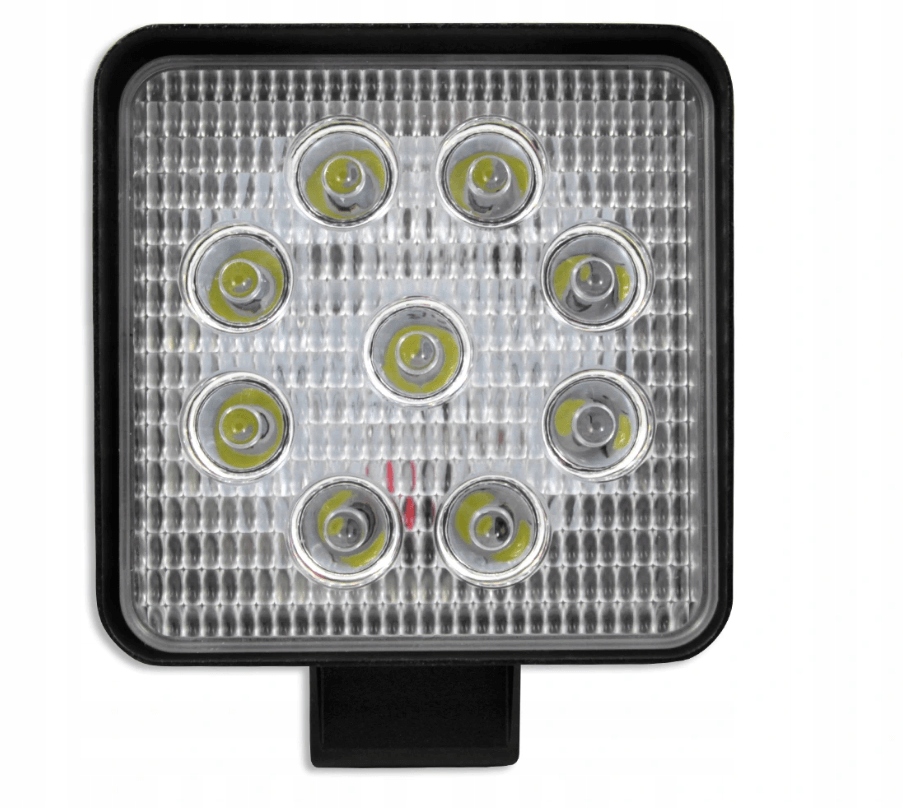 LAMPA 9 LED HALOGEN ROBOCZY 27W 12V DIODOWA Źródło światła LED